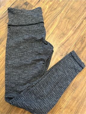 Lululemon Cozy Knit Leggings - Charcoal Gray